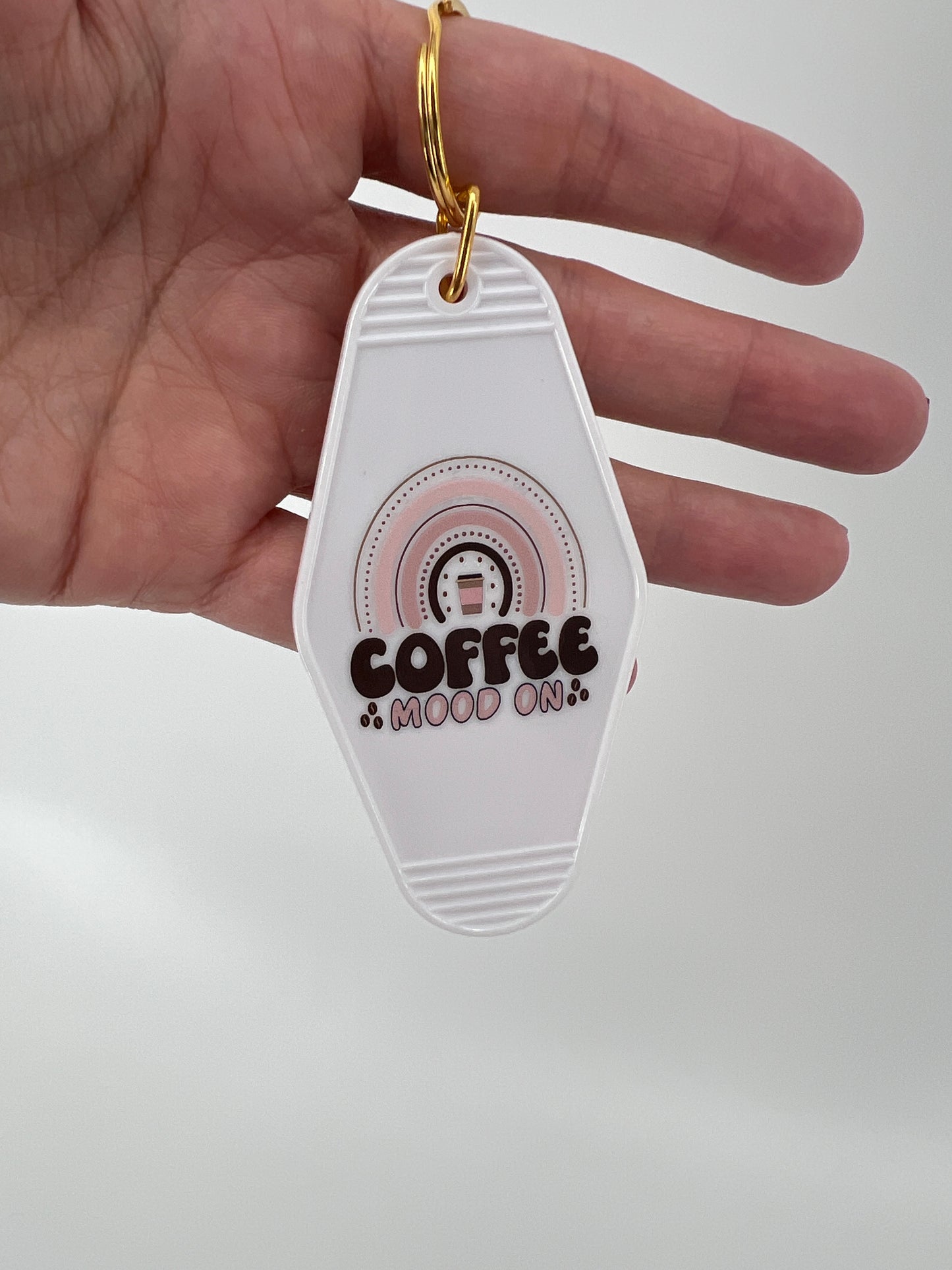 All About Coffee Motel Keychain Collection